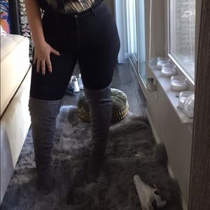 Plus size over the knee boots